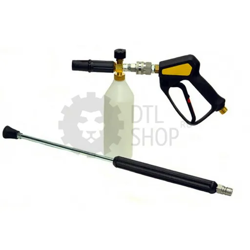 R+M !Пенокомплект (ниппель нержавейка, муфта-байонет нержавейка, 250bar), копье 60 см - 1