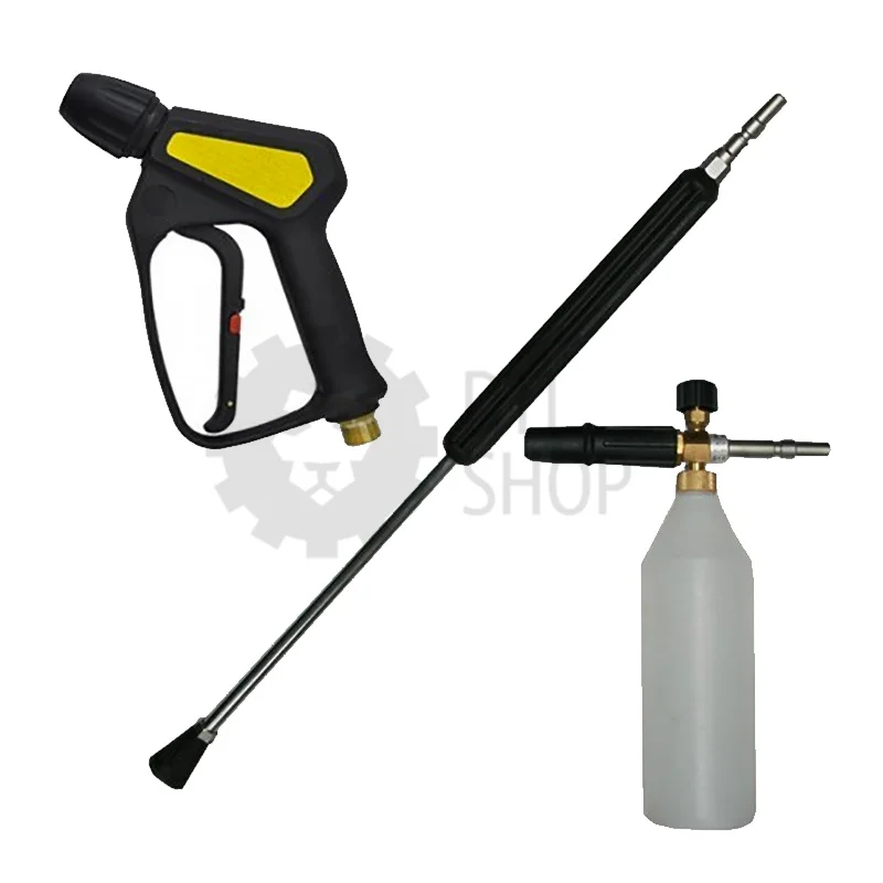 R+M Пенокомплект (KW, ниппель нержавейка, муфта-байонет латунь, 250bar), копье 60 см