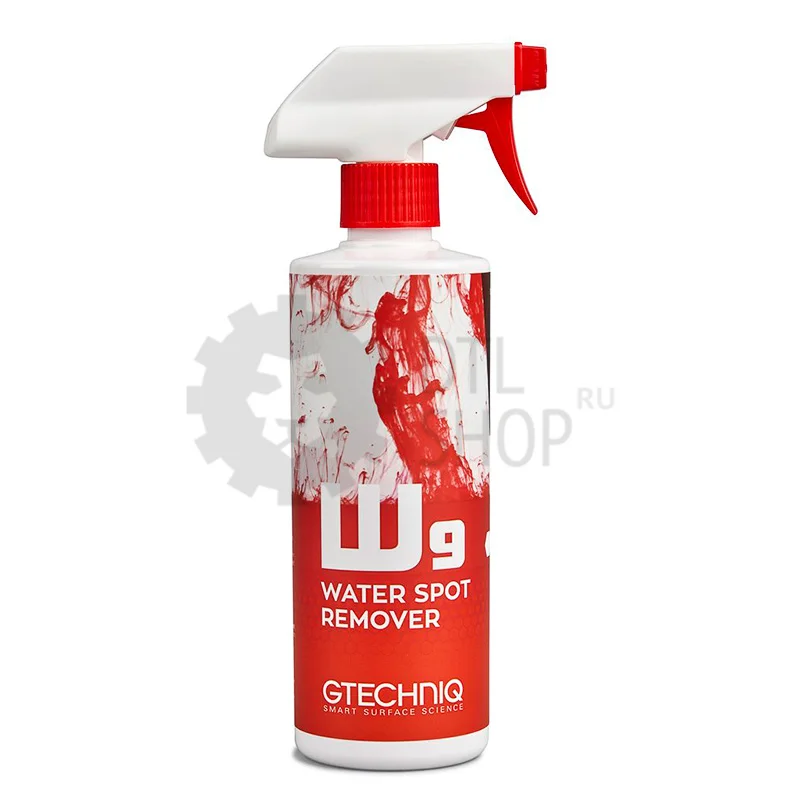 Gtechniq W9 Water Spot Remover - Состав для удаления пятен от воды, 500 мл