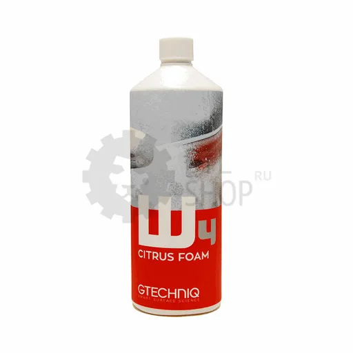 Gtechniq W4 Citrus Foam - Шамунь для ручной мойки, 1 л - 1