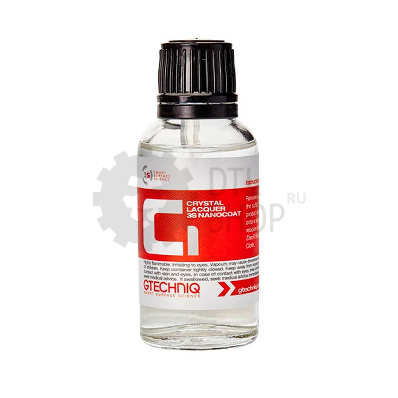 Gtechniq C1 Crystal Lacquer - Защитное покрытие для ЛКП, 50 мл