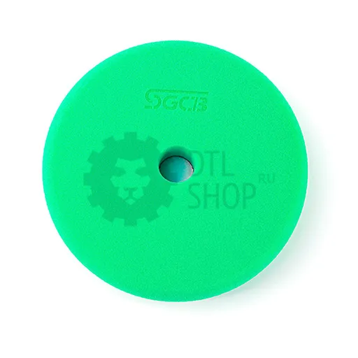 SGCB RO/DA Foam Pad Green - Полировальный круг твердый зеленый 130/140 мм - 1