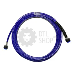 DTL Шланг высокого давления полиуретановый, синий, гайка-гайка, 10м
