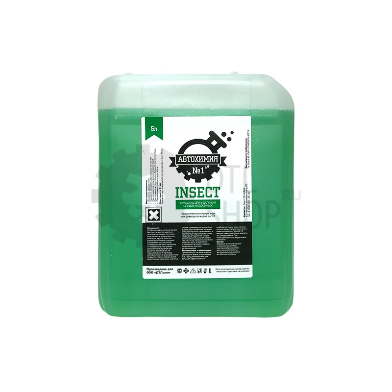 Автохимия №1 Очиститель следов насекомых, 5 л