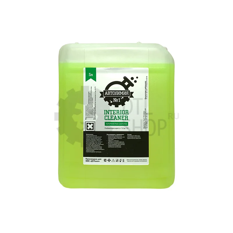 Автохимия №1 Interior Cleaner - Состав для химчистки салона, 5 л