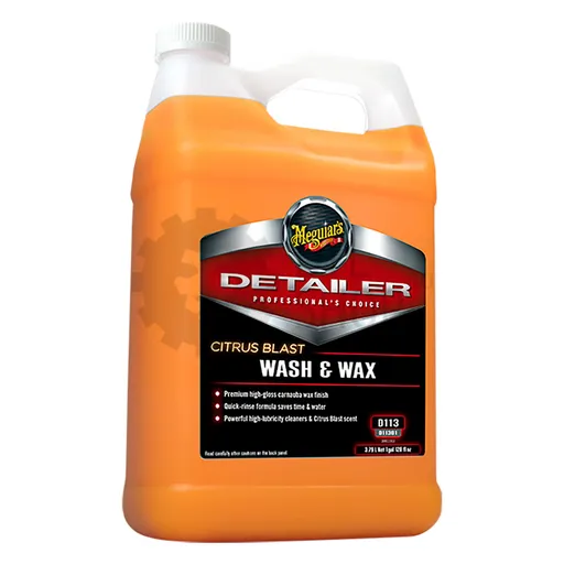 Meguiar's Citrus Blast Wash & Wax - Шампунь с воском, 3.78 л - 1