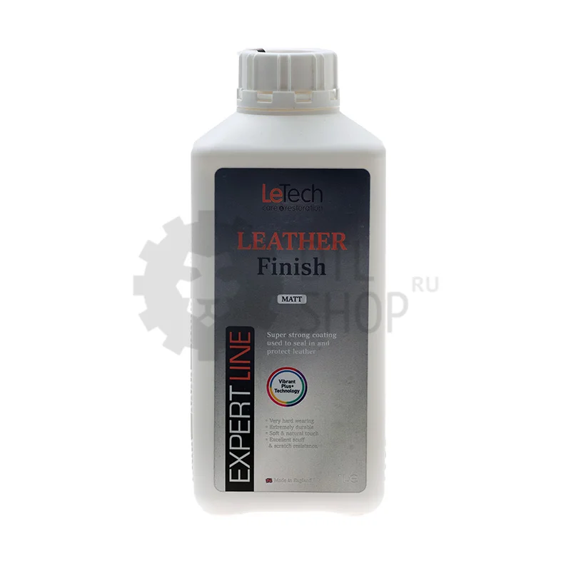 LeTech EXPERT LINE Leather Finish - Защитный лак для кожи, матовый, 1 л