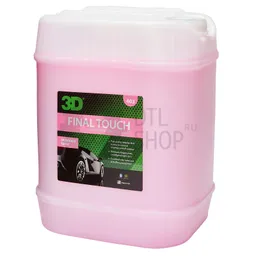 3D Final Touch - Безводный очиститель с восковой защитой, 18.93 л