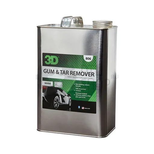 3D Gum & Tar Remover - Очиститель битума, дорожного налета, 3.78 л - 1