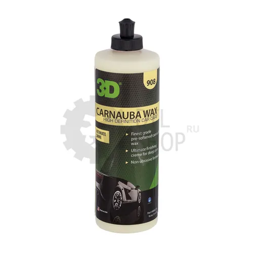 3D Carnauba Wax - Карнаубский воск, 473 мл - 1