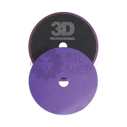 3D Light Purple Spider Polishing Pad - Полировальный круг поролоновый, режущий, бордовый, 140 мм