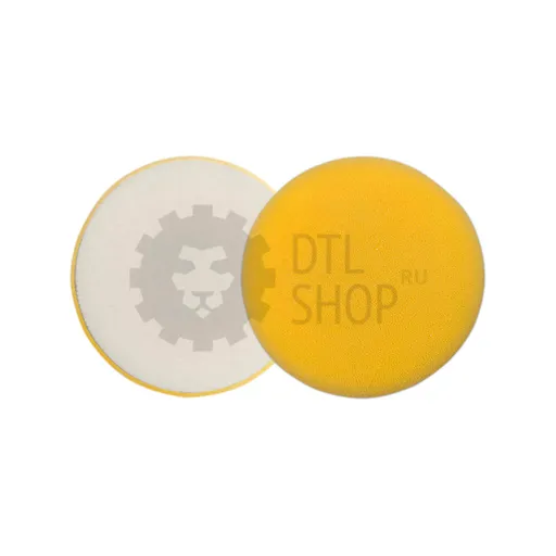 3D Pad Heavy Cut Foam Yellow 3'' - Полировальный круг режущий желтый, 76 мм - 1
