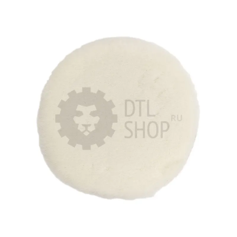 3D Pad Knitted Wool White 3'' - Полировальный̆ круг из шерсти ягненка, белый, 76 мм - 1