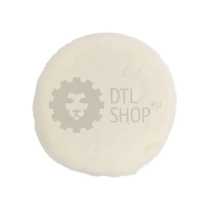 3D Pad Knitted Wool White 3'' - Полировальный̆ круг из шерсти ягненка, 76 мм