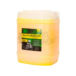 3D Yellow Degreaser - Средство для удаления тормозной пыли и жирных пятен с покрышек/колес, 18.93 л