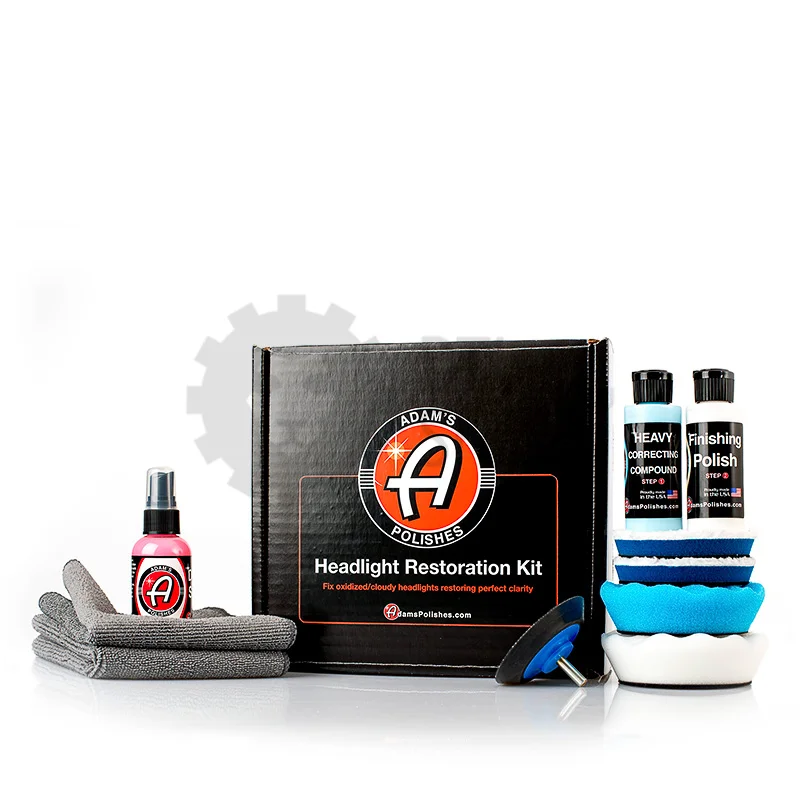 Adam's Polishes Headlight Restoration Kit - Набор для плировки фар