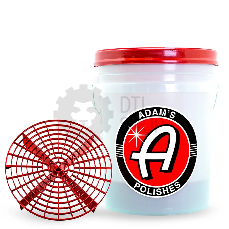 Adam's Polishes Bucket With Great Guard & Gamma Seal - Ведро детейлера с сепаратором и винтовой крышкой, 18 л - 1