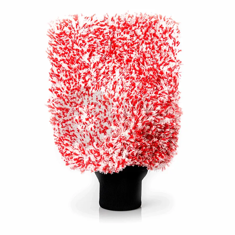 Adam's Polishes Red Wash Mitt - Варежка для мытья из микрофибры - 1