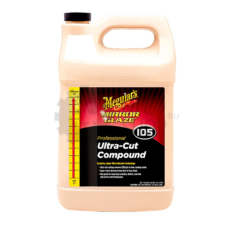 Meguiar's Ultra Cut Compound - Абразивная полировальная паста для сверх быстрой полировки, 3.785 л - 1