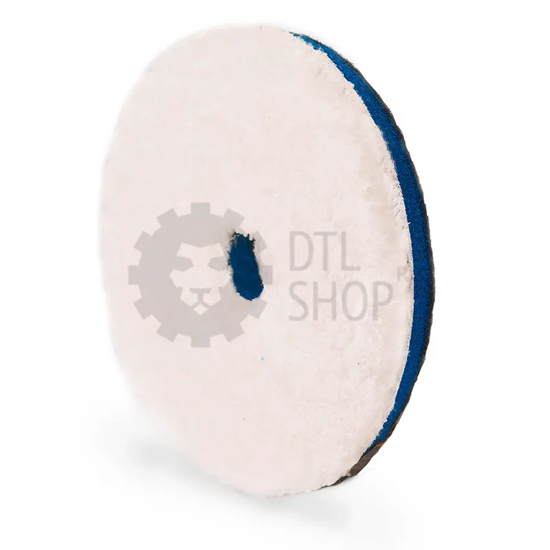 Adam's Polishes Blue 5.5'' Microfiber Cutting Pad - Полировальный диск микрофибровый для компаундов, 140 мм - 1