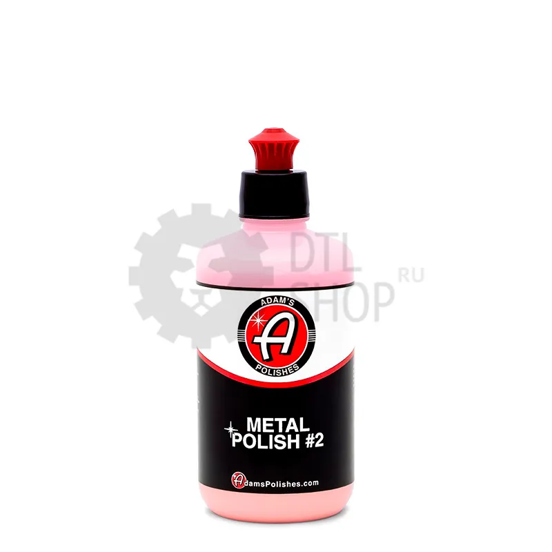 Adam's Polishes Metal Polish #2 - Полировальная паста для металла тонкоабразивная №2, 240 мл - 1