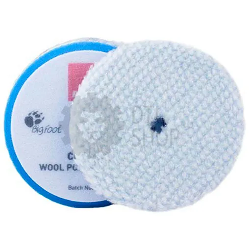 RUPES Полировальный диск мех жесткий, голубой, липучка, 130/145 мм - 1