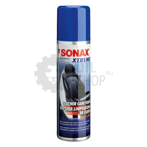 Sonax Xtreme Leather Care Foam - Пенный очиститель кожи, 250 мл - 1