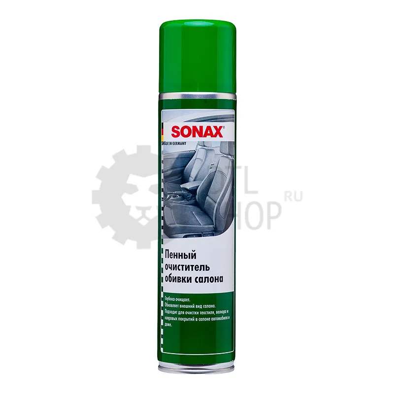 Sonax Foam Upholstery Cleaner - Пенный очиститель обивки салона, 400 мл - 1
