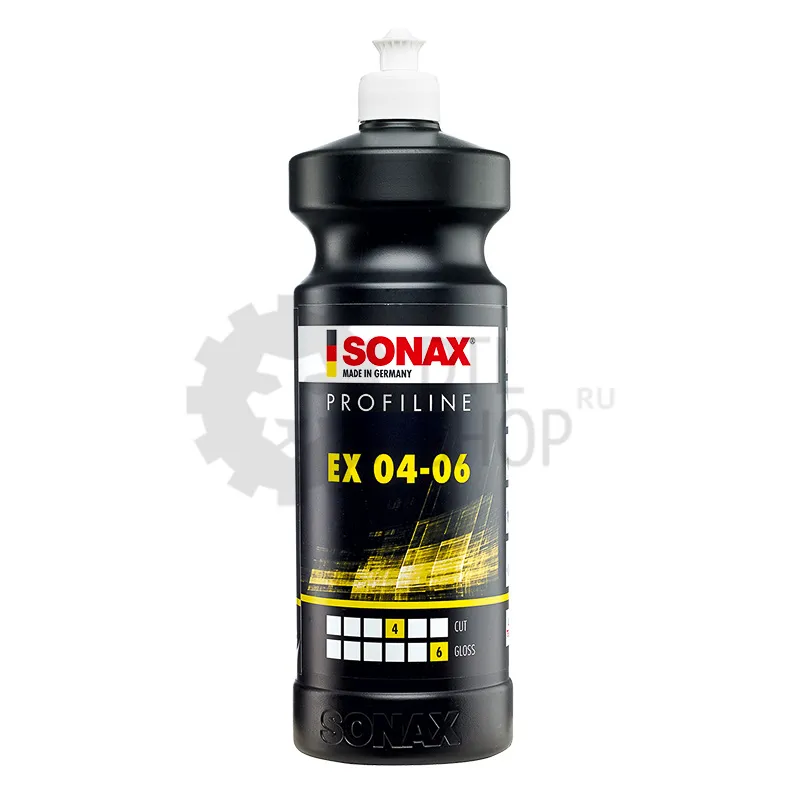 Sonax Ex 04-06 - Антиголограммная полировальная паста для орбитальных машинок, 1 л - 1