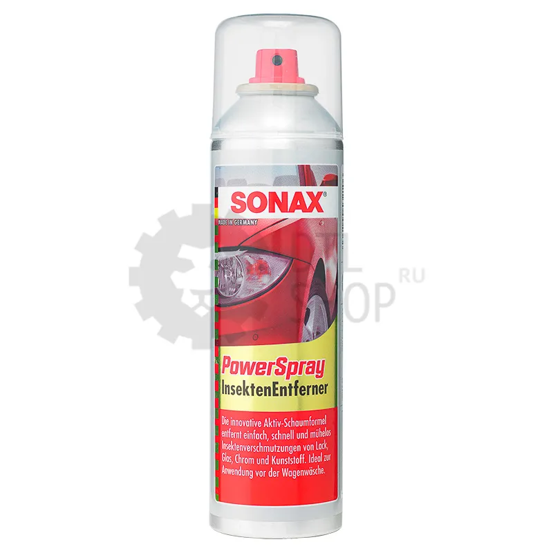 Sonax PowerSpray Insect remover - Универсальная пена для удаления насекомых, 250 мл - 1