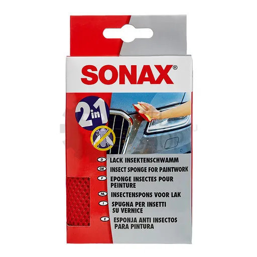 Sonax Insekt Sponge - Универсальная мягкая губка для удаления насекомых - 1