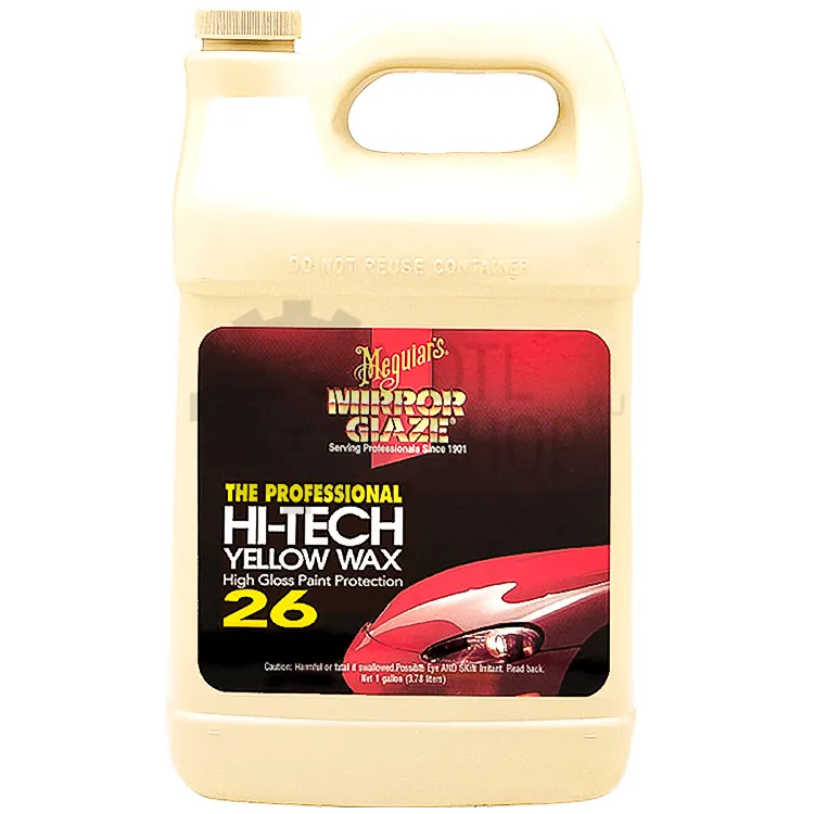 Meguiar's Hi-Tech Yellow Wax - Воск защитный для любого типа эмали и лака, 3.785 л - 1