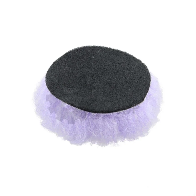 Lake Country Меховой полировальный круг лиловый с поролоновым напылением, 80 мм - 2