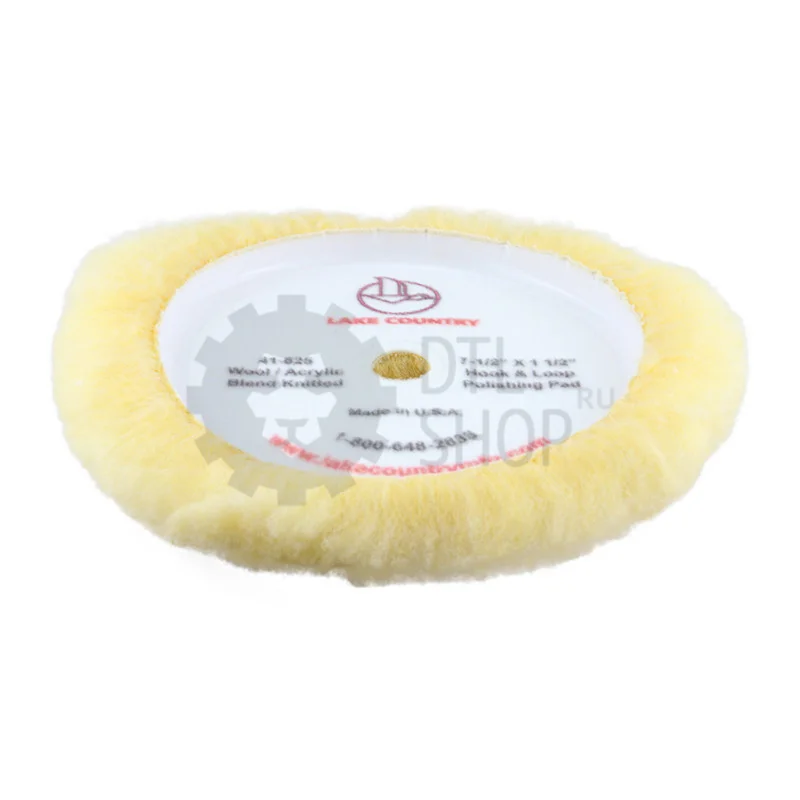 Lake Country Меховой полировальный круг, оранжевый мех-акрил, 190мм - 2