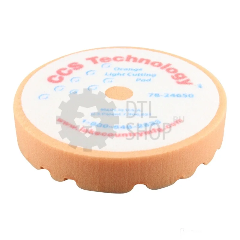 Lake Country Полировальный круг оранжевый, средней жесткости, CCS, 160мм - 2