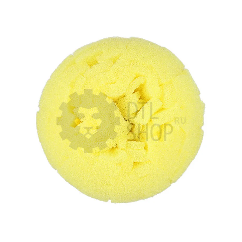 Lake Country Шарообразная насадка для полировки, желтая, жесткая, d76мм - 2