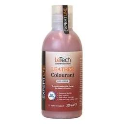 LeTech Leather Colourant Red Oxide - краска для кожи, оксидный красный, 200 мл