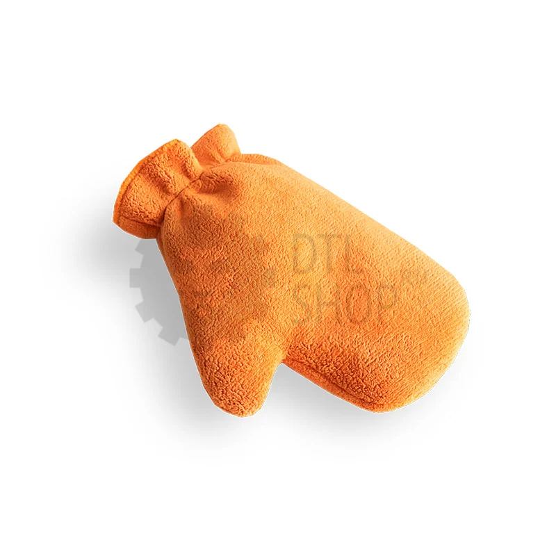 Autech Микрофибровая рукавица для химчистки и уборки авто, оранжевая