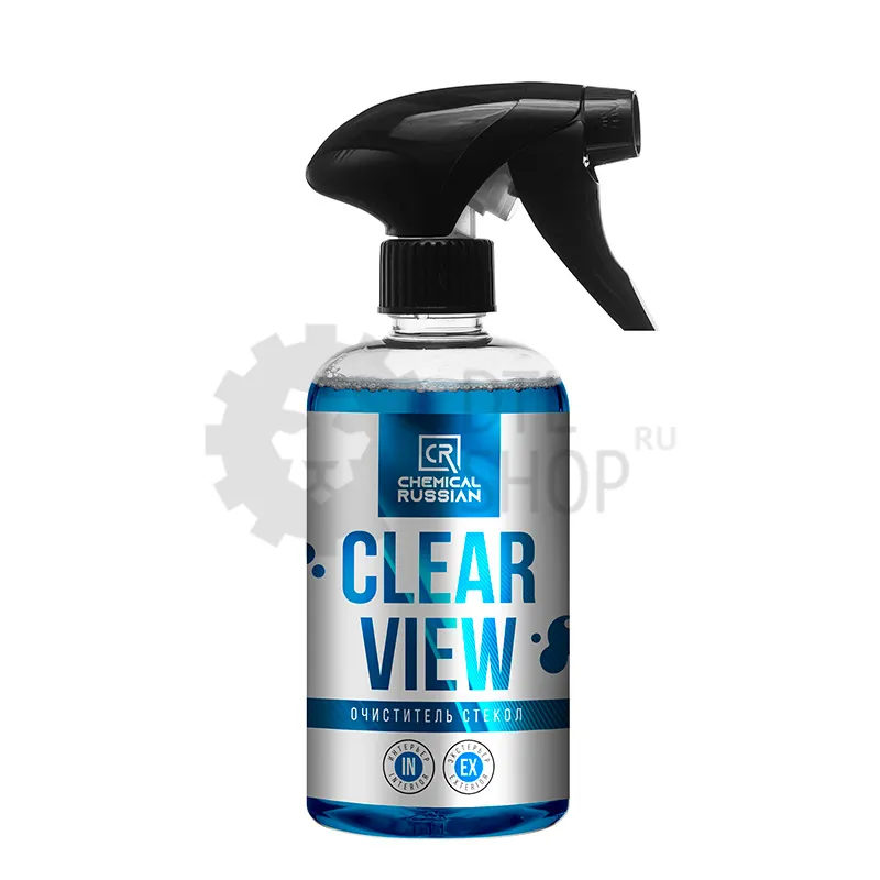 Chemical Russian Clear View - экспресс очиститель стекол, 500 мл - 1