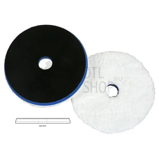 Lake Country Heavy duty orbital cutting fiber pad - Полировальный диск микрофибровый режущий, 152/165 мм - 1