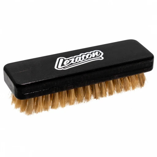 Leraton BR1N - Жесткая щетка для чистки кожи из натуральной щетины - 1