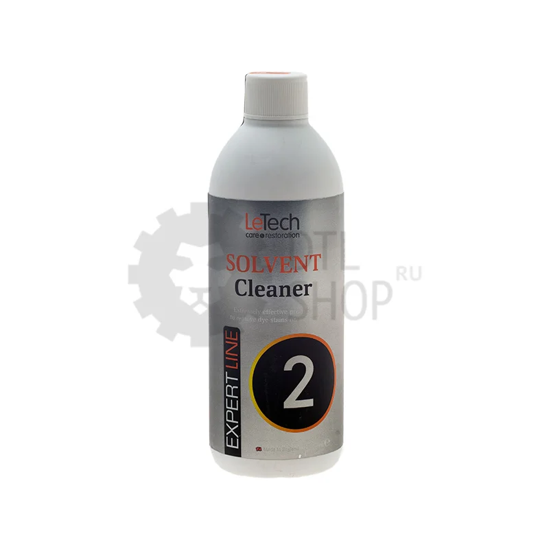LeTech Solvent Cleaner - Средство для удаления прокрасов с кожи, EXPERT LINE, 500 мл
