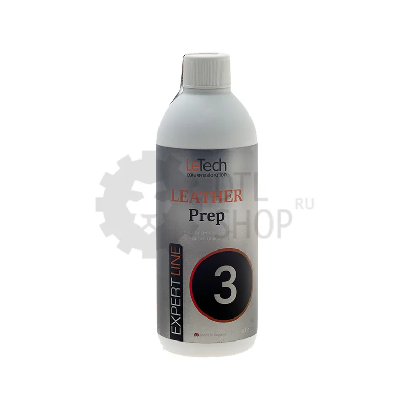 LeTech Leather Prep - Средcтво для подготовки кожи к покраске, EXPERT LINE, 500 мл