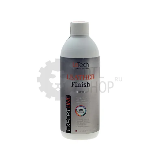 LeTech Leather Finish Gloss - Защитный лак для кожи, EXPERT LINE, 500 мл - 1