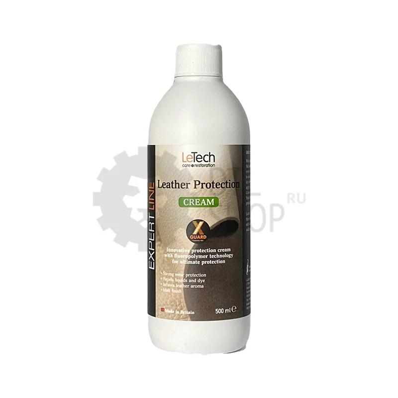LeTech Leather Protection Cream X-GUARD PROTECTED - Защитный крем для кожи X-GUARD, 500 мл