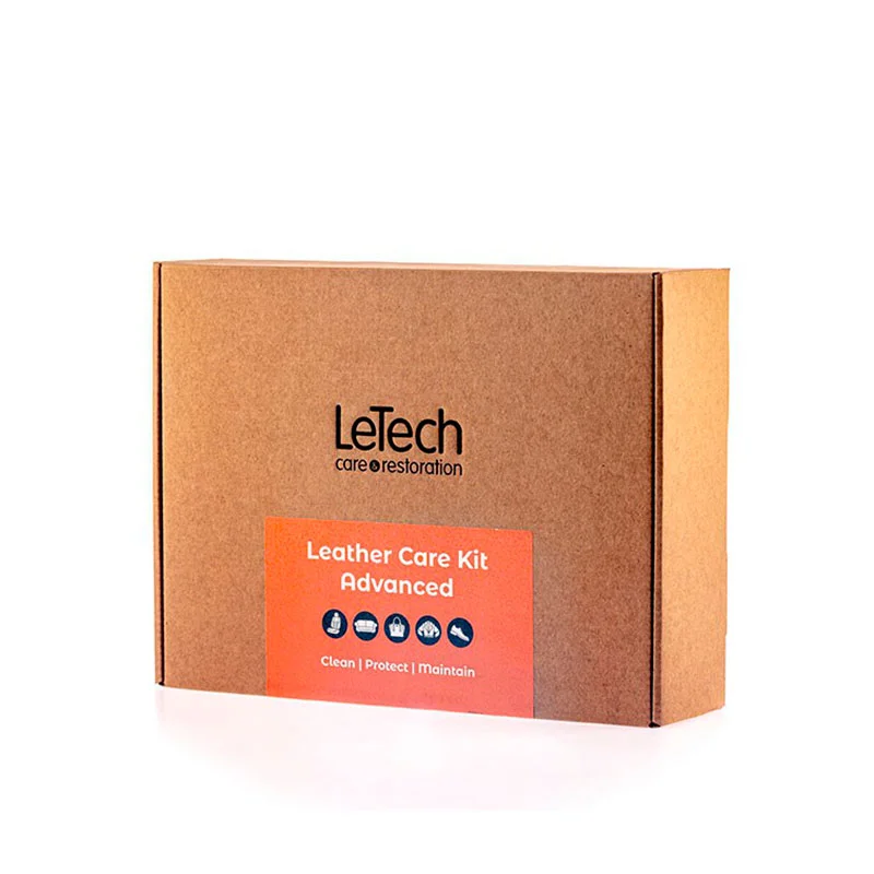 LeTech Leather Care Kit Advanced - Большой набор для ухода за кожей, 500 мл - 2
