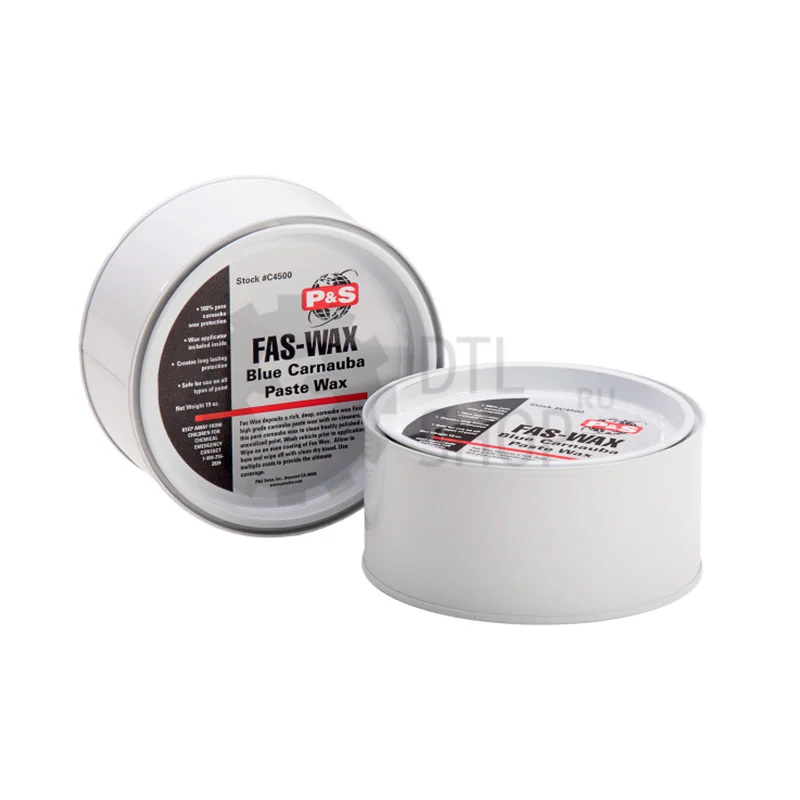 P&S EZ Blue Fas Wax - Воск карнауба 100%, 384 мл, С4500