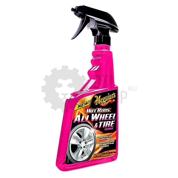 Meguiar's Hot Rims All Wheel Cleaner - Очиститель колесных дисков, 710 мл