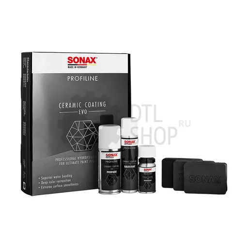 Sonax CeramicCoating CC Evo - Защитное покрытие (керамика, набор) - 1