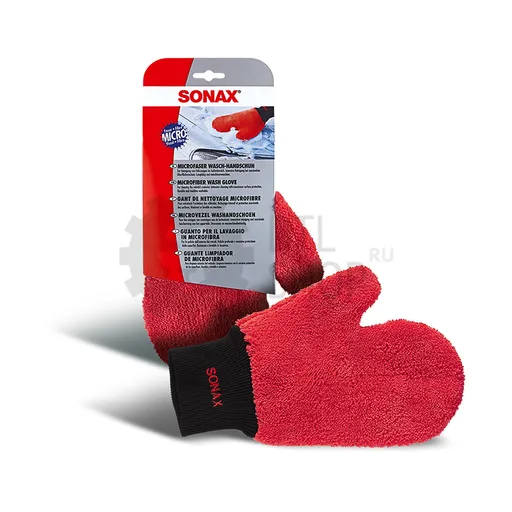 Sonax Microfiber Wash Mitt - Рукавица из микрофибры для мойки авто - 1